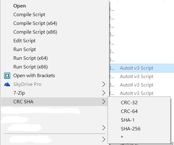 How To Get Handle And Text From Context Menu By Right Mouse Click Of File Autoit General Help And Support Autoit Forums